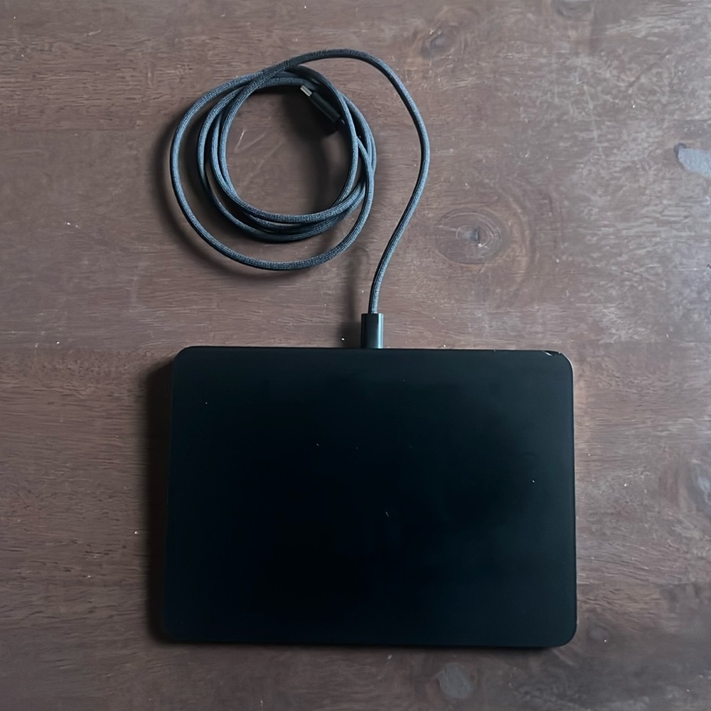 Apple Magic Trackpad - Black Multi Touch Surface